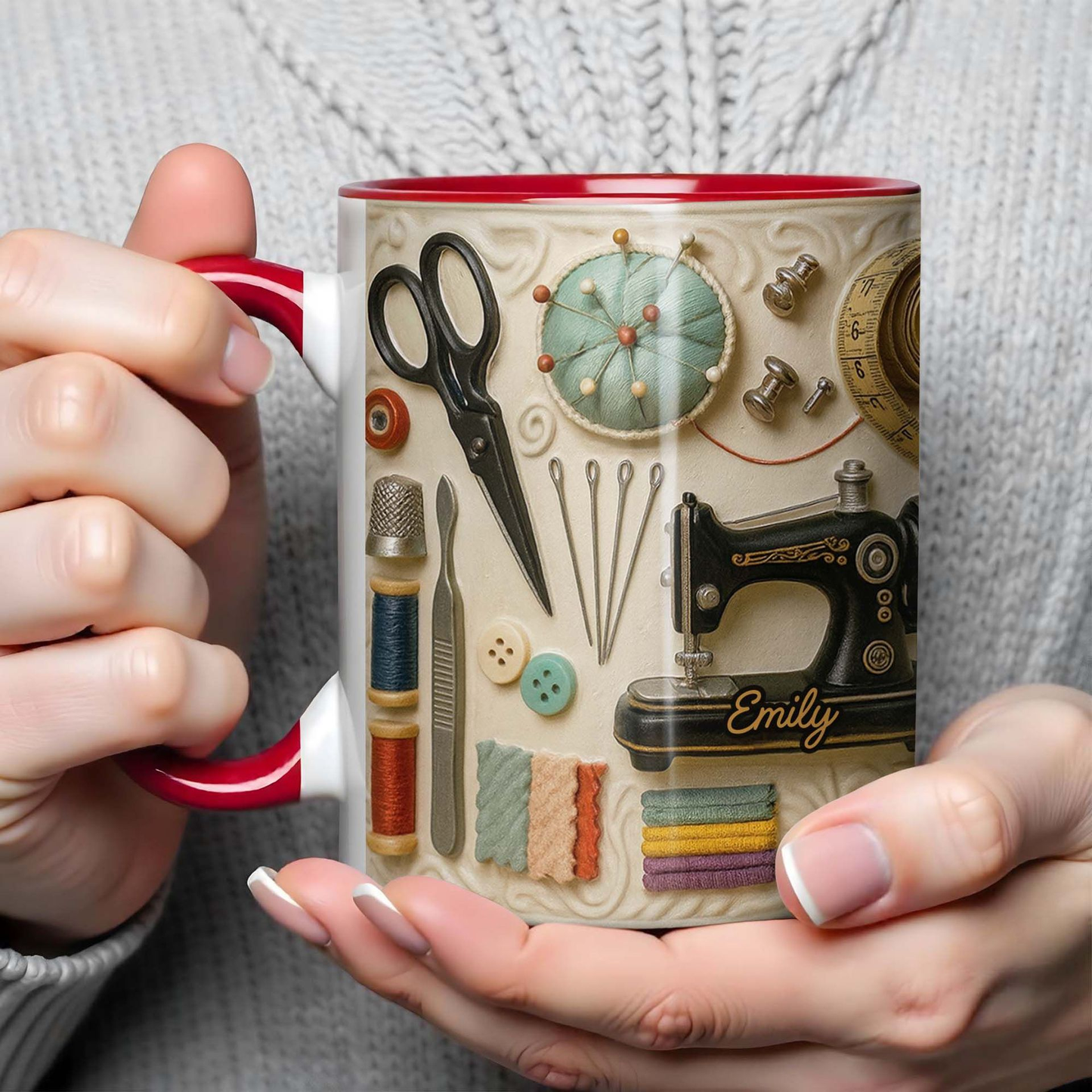 🧵☕【50% de descuento】Taza de costura: el regalo perfecto para las almas creativas que aman coser_4215953