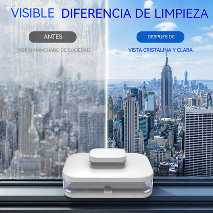 1 unidad, 30 euros ⚡ Limpiacristales magnético: área de limpieza un 30 % mayor. Esponjas de limpieza dobles + espátula: ¡resultados perfectos de una sola pasada! 🧊🌀
