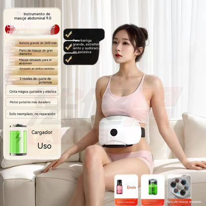 🔥Máquina de masaje abdominal y quema de grasa, un aparato de fitness para reducir la grasa abdominal y ayudar a quemar grasa en la cintura y el abdomen.