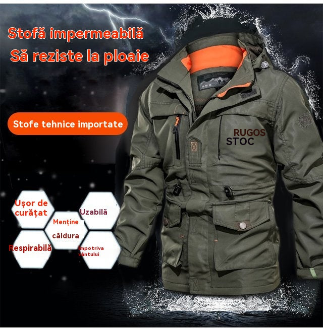 🔥【M-5XL】Chaqueta impermeable y cortavientos para hombre, nuevo producto en 2026