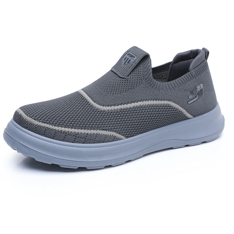 🏆【39-45】Męskie, codzienne, odporne na zużycie, pojedyncze buty z miękką podeszwą, uniwersalne, wsuwane buty męskie_4195104