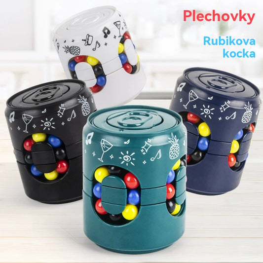 🔥【Kup 2, a 2 dostaniesz gratis】✨ (opakowanie 4 sztuk) ✨Zabawki edukacyjne dla dzieci: Kostka Rubika, Fidget Spinner, Narzędzie do dekompresji