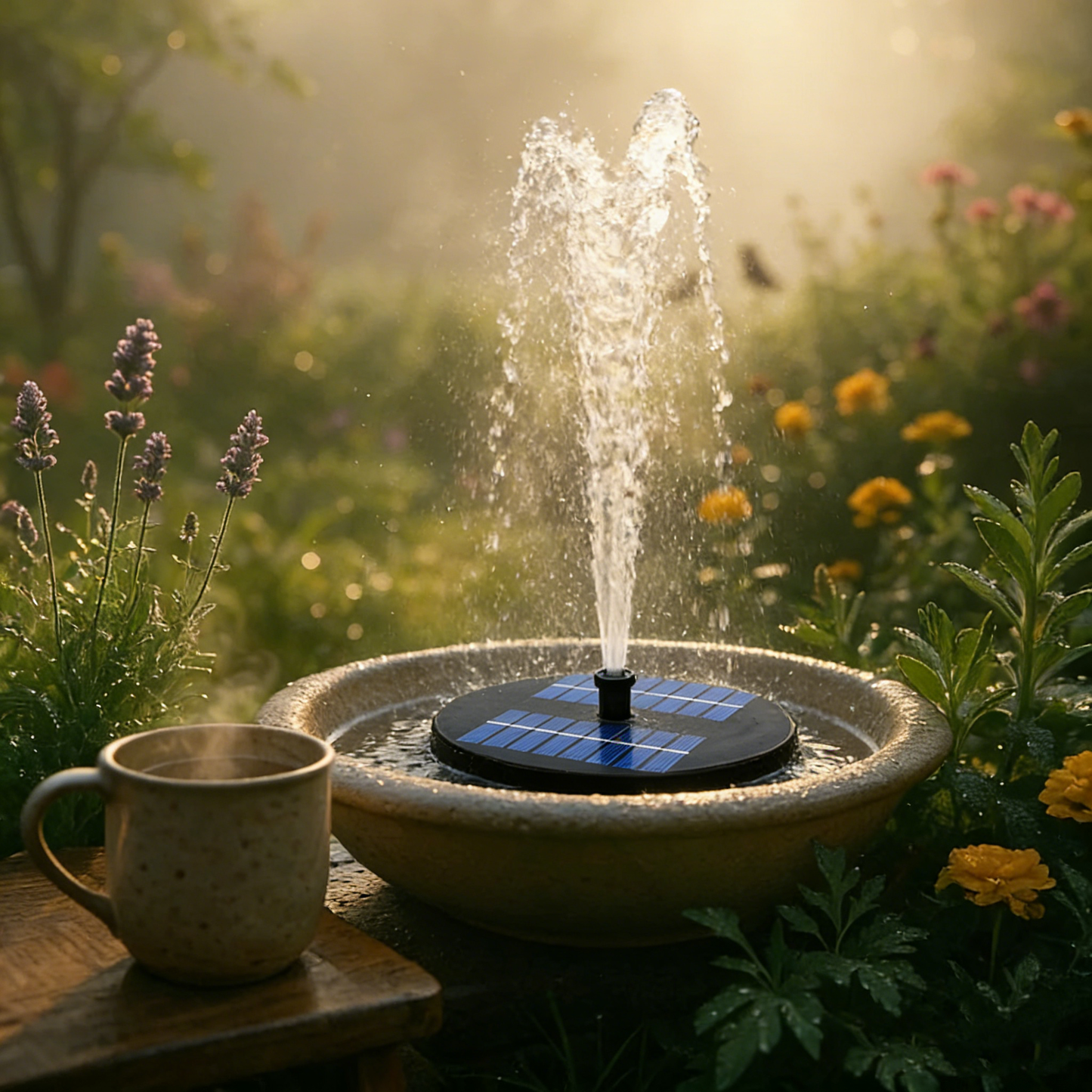 🔥 ¡Oferta por tiempo limitado! 💥 Fuente de agua alimentada por energía solar-4305078