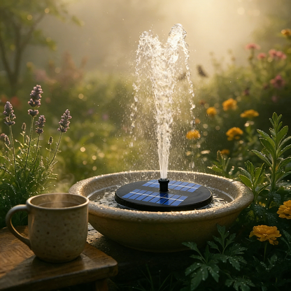 🔥 ¡Oferta por tiempo limitado! 💥 Fuente de agua alimentada por energía solar-4305078