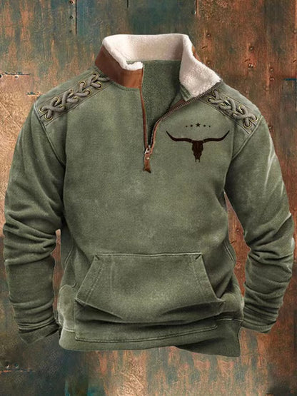 ❄️👕【Oferta por tiempo limitado 50%】Sudadera con capucha para hombre 2025, cálida para otoño e invierno