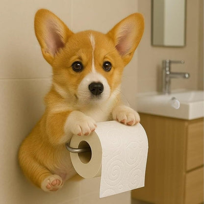 🐕🐕Aranyos kiskutya témájú WC-papírtartó_4190491