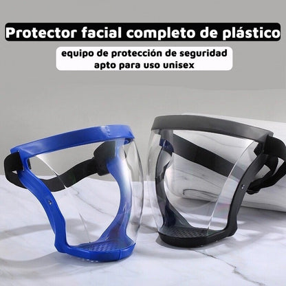 🔥Artículo popular【50% de descuento】💥Protector facial completo de plástico, equipo de protección de seguridad, apto para uso unisex_4275930