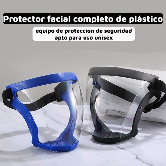 🔥Artículo popular【50% de descuento】💥Protector facial completo de plástico, equipo de protección de seguridad, apto para uso unisex_4275930