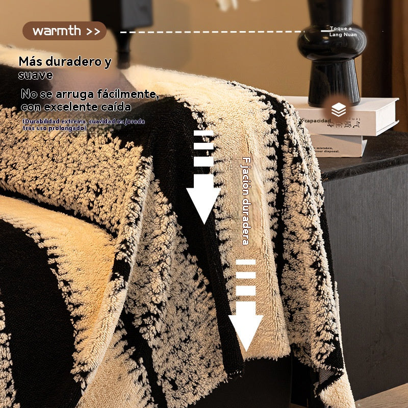 🛋️Különleges ajánlat: 🎉Puha és csúszásmentes plüss kanapéhuzatok🍂【180*150cm】_4193070