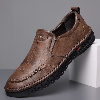 🏆【39-44】👞Zapatos de piel para hombre – suaves, cómodos y antideslizantes