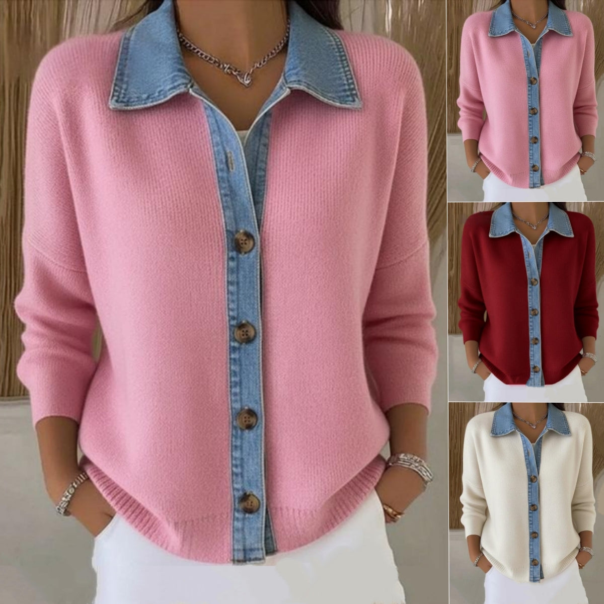 🔥✨ Nueva blusa de mujer 2025 de alta calidad con diseño de paneles (S-3XL), moderna y cómoda, disponible en tallas grandes_4214961