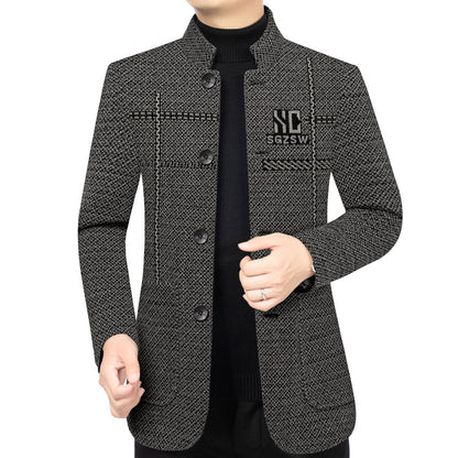 ✨¡50% de descuento! ✨Abrigo de invierno para hombre, con corte 3D, grueso y resistente al viento, imprescindible para el frío. ❄️✨【40-90 kg】