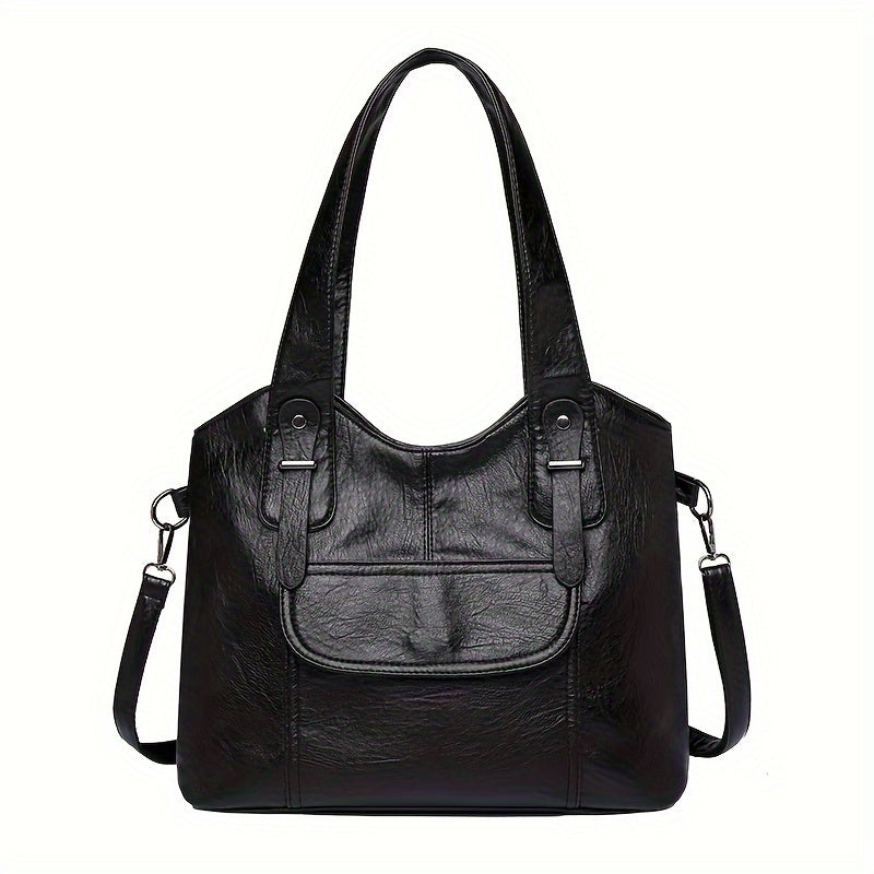📢 ¡Oferta Limitada! 👜 Bolso de Hombro Vintage en Piel Auténtica - Elegancia Retro