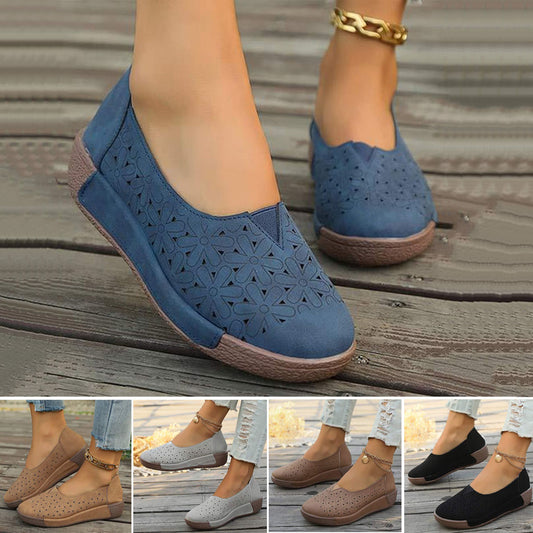 【35-43】 Nové dámské retro duté sandály s měkkou podrážkou_3648289