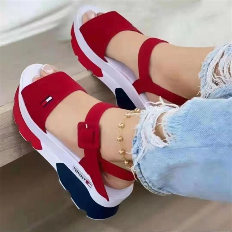 🔥【Rozmiary 35-43】Nowe damskie sandały na platformie_4273724