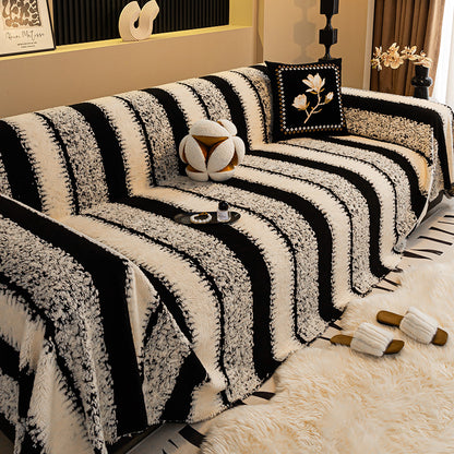 🛋️Oferta especial de Navidad para madrugadores:🎉 funda de sofá suave y antideslizante de felpa🍂【180*130cm】