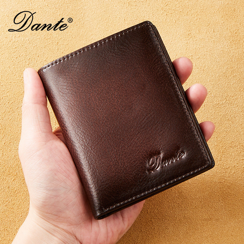 ¡Último día con 50% de descuento! 👝✨ Nueva cartera antirrobo de cuero genuino para hombre_4203379