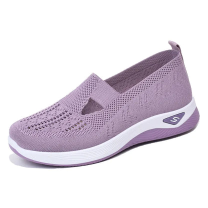 【35-40】 cómodos zapatos antideslizantes transpirables para personas de mediana edad y ancianos