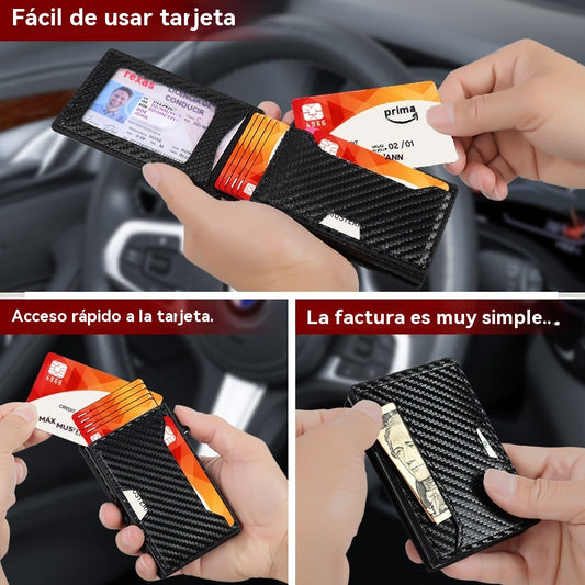 🔒 Cartera Inteligente Pop-Up con RFID – Acceso Rápido y Estilo Premium 4288775