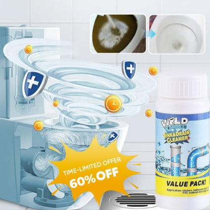 🛁💦【Vásárolj 1-et, kapsz 1-et ingyen】🌟Mosogató- és lefolyótisztító: Nagy sűrűségű hab, amely kivonatokból és lebontó enzimekből készül.