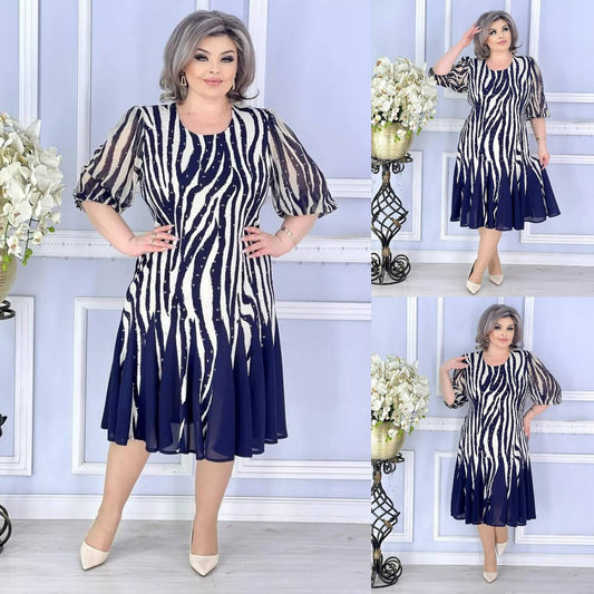 🌸【S-5XL】Nové elegantní sváteční šaty