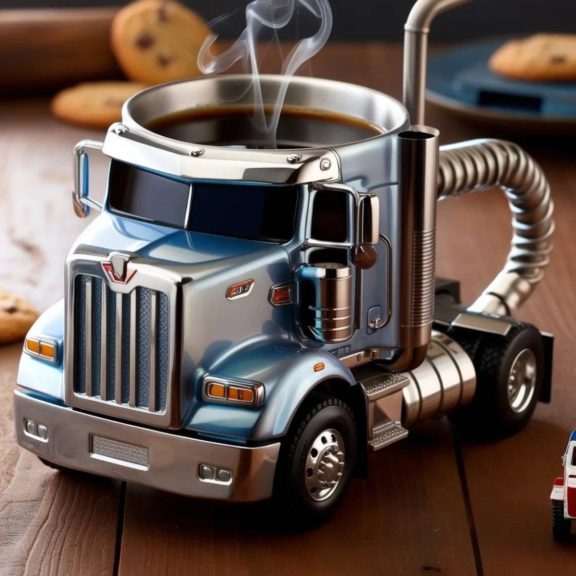 【50% de descuento】🚛 Tazas de café artesanales para semirremolques