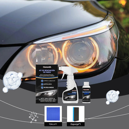 🚗💡Kit de reparación de faros para coches antiguos: restaura la claridad y mejora la visibilidad nocturna.