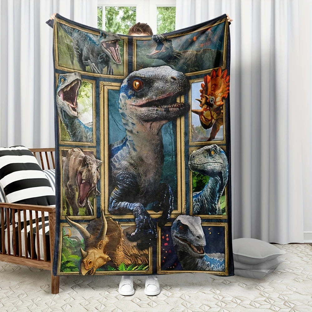 🔥 Tela de franela a cuadros con estampado artístico (disponible en varios tamaños)