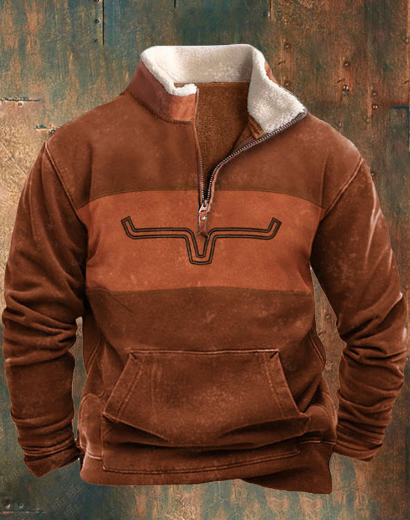 ❄️👕【Oferta por tiempo limitado 50%】Sudadera con capucha para hombre 2025, cálida para otoño e invierno