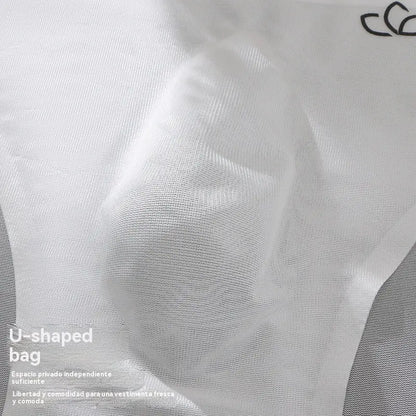 🔥🩲【Paquete de 5】Calzoncillos de seda de hielo transpirables para hombre, cintura baja (45-100 kg)
