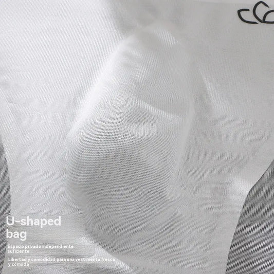 🔥🩲【Paquete de 5】Calzoncillos de seda de hielo transpirables para hombre, cintura baja (45-100 kg)