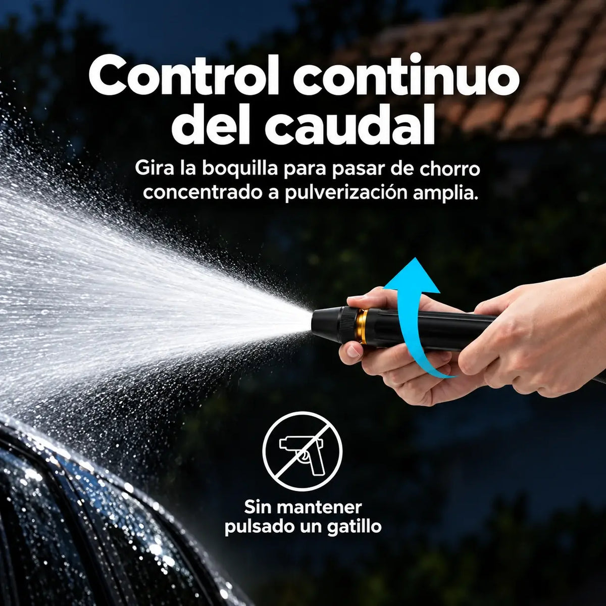 💧💧【Compra 1 y llévate 1 gratis】Último día con 55% de descuento: pistola pulverizadora de alta presión para uso doméstico