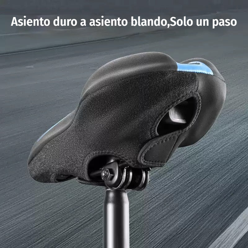 🔥 ¡50% de descuento hoy! Funda de silicona para sillín de bicicleta: máxima comodidad y protección total._4278088