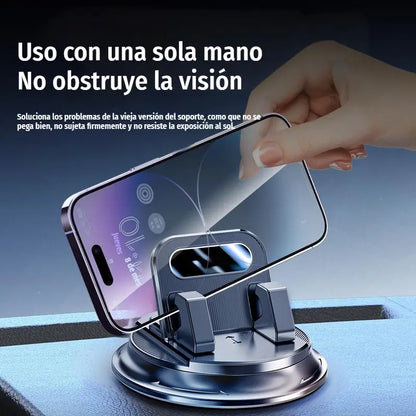 🎯 ¡50% DE DESCUENTO EN TODO! Soporte giratorio para teléfono – Montaje seguro en el salpicadero, goma de alto agarre 🧭🔄 【Calidad garantizada】