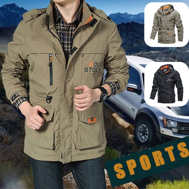 🔥【M-5XL】Chaqueta impermeable y cortavientos para hombre, nuevo producto en 2026