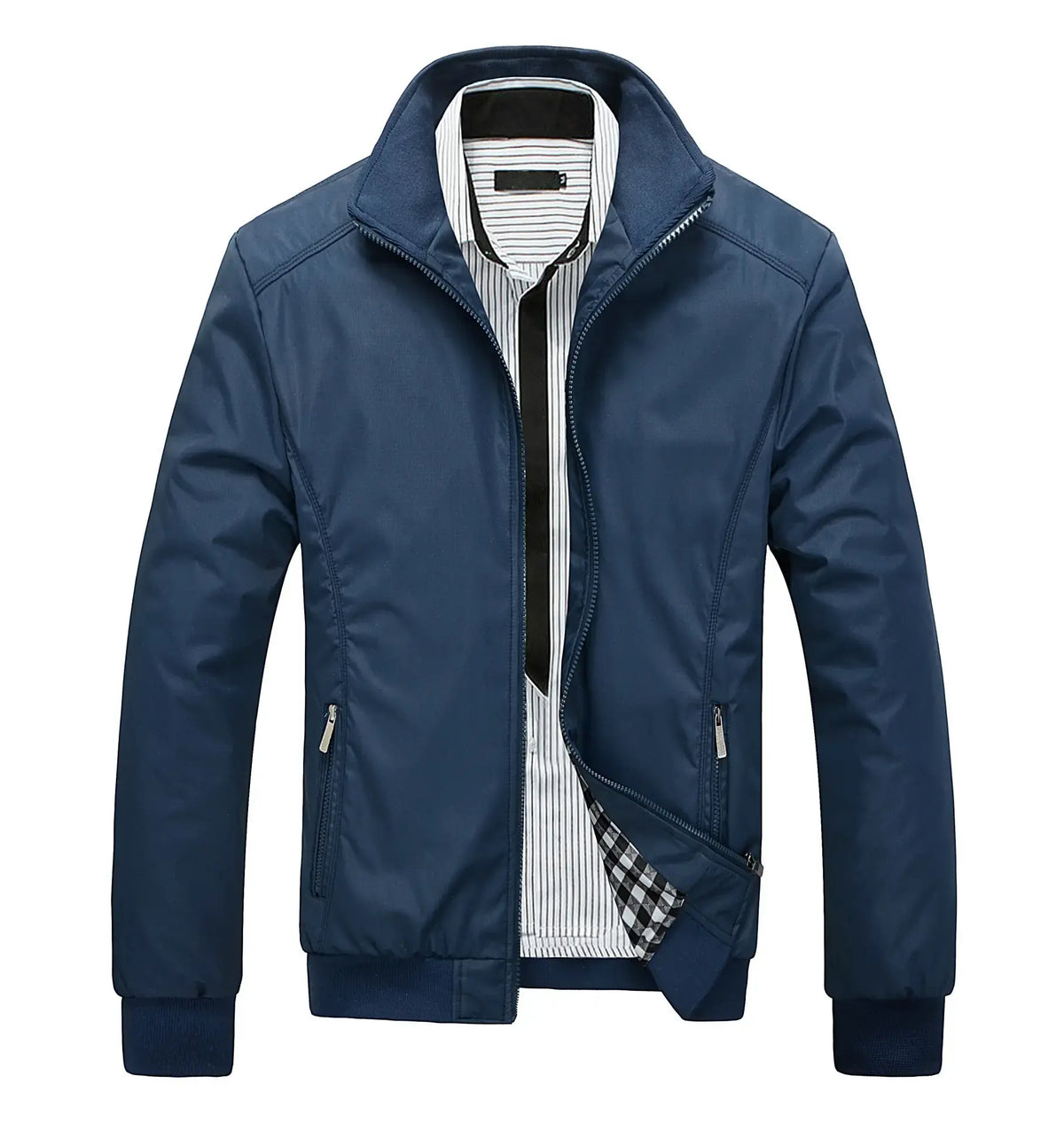 【Oferta por tiempo limitado -50%】🔥【M-5XL】Nueva chaqueta casual de cuello alto para hombre, modelo 2026.