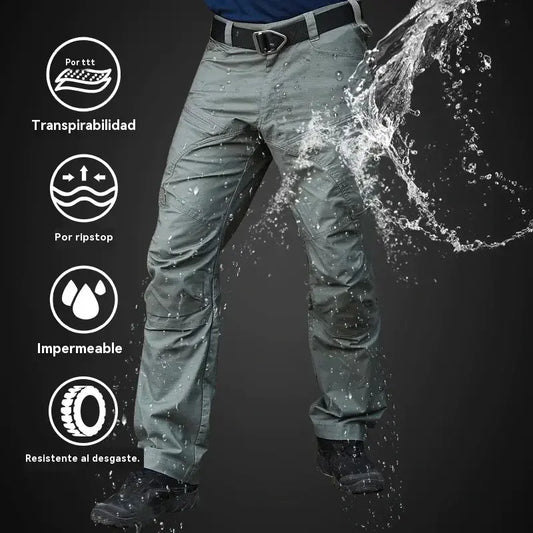 🔥 [S-6XL] ✨Pantalones militares tácticos impermeables modernizados❤️ (40 - 105kg)