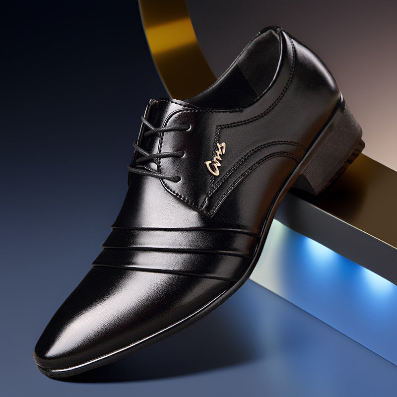 🔥【nabídka】【38-48】Nové business boty pro muže vyrobené z kůže