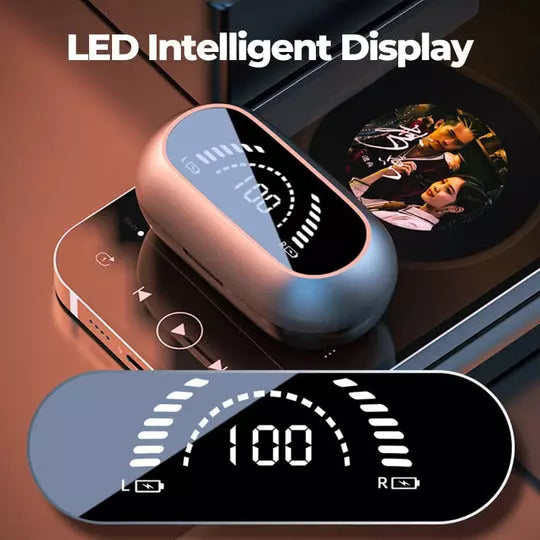 S03 Auriculares inalámbricos con cancelación de ruido en la oreja Auriculares Bluetooth Modo privado Auriculares para juegos con batería grande y auriculares sin demora