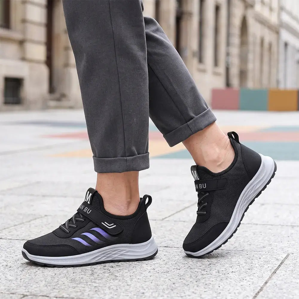 【36-41】Zapatos cómodos para caminar para personas mayores: suaves, ligeros y de estilo deportivo; perfectos para el uso diario de la mujer.