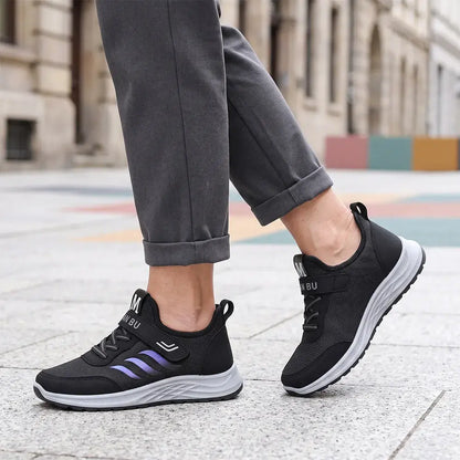 【36-41】Zapatos cómodos para caminar para personas mayores: suaves, ligeros y de estilo deportivo; perfectos para el uso diario de la mujer.