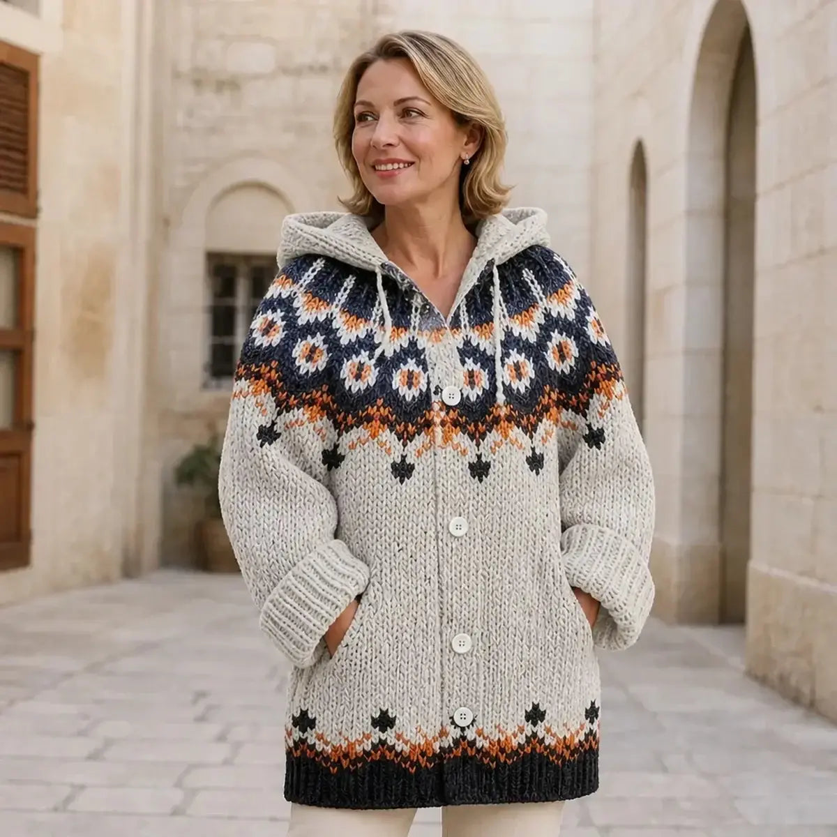 【S-5XL】🎀Nuevo cárdigan de punto cálido para mujer estilo retro, colección otoño/invierno 2026