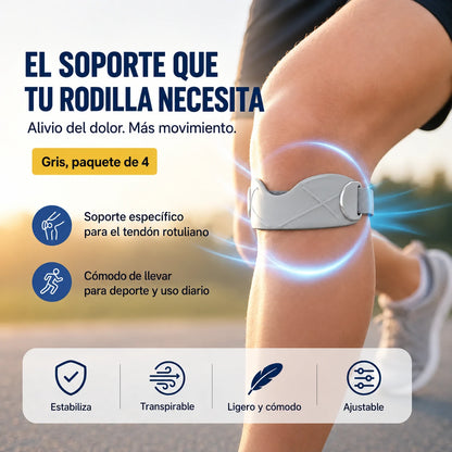 【2 pares (4 unidades)】🏃‍♀️ Rodillera deportiva con soporte cómodo y seguro