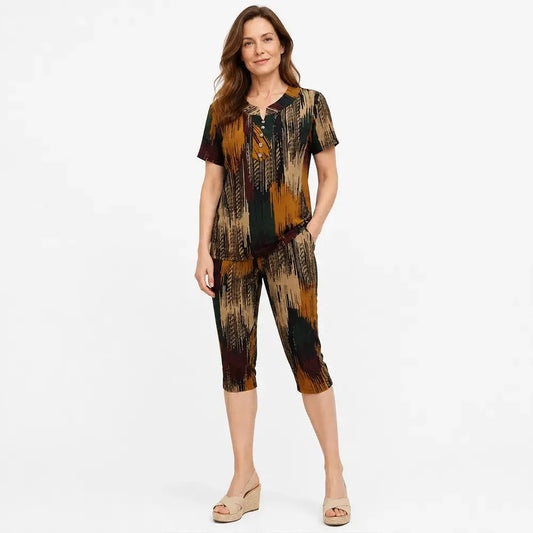 【Camisa + Pantalón】🔥Compra uno y llévate otro gratis🔥 Conjunto ligero para mujer