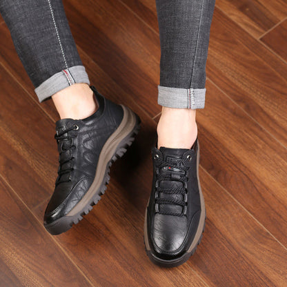🔥👞Časově omezená sleva 40 % na nejprodávanější zboží: Stylové pánské boty z pravé kůže, zimní nový styl 2025, maximální pohodlí