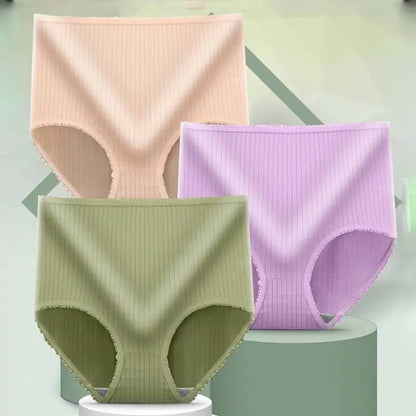 😍(8 piezas por 28euros) 💖Último día con 50 % de descuento: bragas antibacterianas impermeables de cintura alta