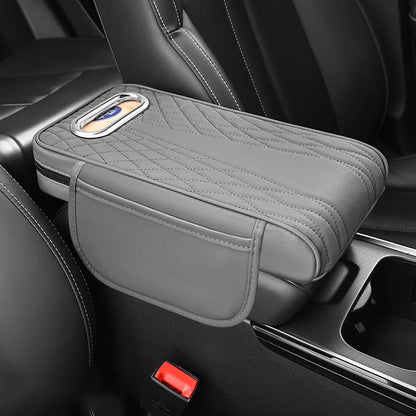 🚗Caja de almacenamiento multifuncional para coche 3 en 1 de piel.
