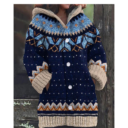🔥 Ostatni dzień – 50% zniżki 🔥【S–5XL】✨ Nowy kolorowy sweter z kapturem na jesień i zimę
