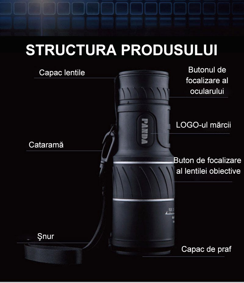 Monocular de alta potencia y alta definición con visión nocturna_4196520