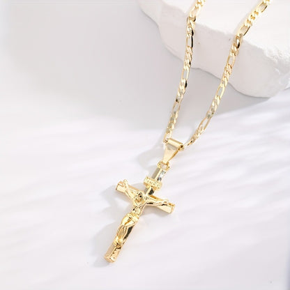 ✝️✨【-60% Hoy】✝️Collar con cruz de Jesús_4276485